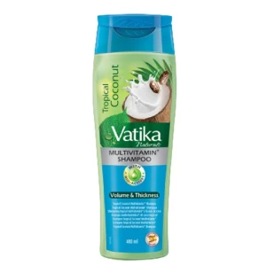 Dabur Vatika Szampon zwiększający objętość włosów Tropikalny Kokos 400ml