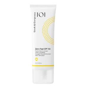 GEEK & GORGEOUS Zero Feel SPF 50 Niewyczuwalny krem przeciwsłoneczny na co dzień - 75ml