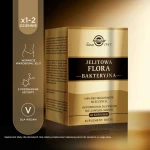 SOLGAR Jelitowa Flora Bakteryjna Formuła Probiotyczna - 60 Kapsułek