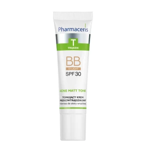 PHARMCAERIS T ACNE MATT TONE Tonujący krem przeciwtrądzikowy BB 01 light SPF30 30 ml 