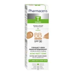 PHARMCAERIS T ACNE MATT TONE Tonujący krem przeciwtrądzikowy BB 02 light SPF30 30 ml