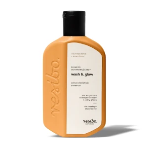 RESIBO Wash&glow Szampon ultranawilżający dla wszystkich rodzajów włosów i skóry głowy - 250 ml