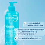 BIODERMA HYDRABIO GEL MOUSSANT Nawilżający żel do mycia twarzy - 2 x 400ml