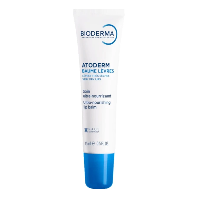 BIODERMA ATODERM BAUME LÈVRES Ultraodżywczy balsam do ust - 15 ml NOWOŚĆ