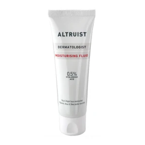 ALTRUIST Moisturising Fluid Emulsja nawilżająca z 0,5% kwasem hialuronowym do cer suchych i wrażliwych - 50 ml