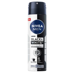 Nivea Men Black &amp; White Invisible Original antyperspirant spray 150ml