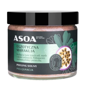 Asoa Peeling solny Egzotyczna Marakuja 250ml