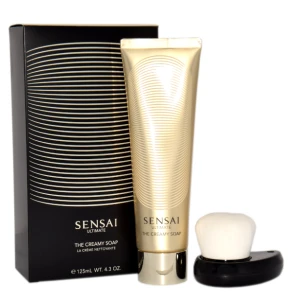 KANEBO SENSAI Ultimate THE Creamy SOAP & Brush krem pielęgnacyjny 125 ml