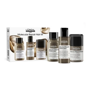 L'Oreal Professionnel Serie Expert Absolut Repair Molecular zestaw szampon 100ml + serum 75ml + krem 50ml