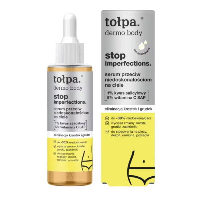 TOŁPA DERMO BODY STOP IMPERFECTIONS. Serum przeciw niedoskonałościom na ciele - 100 ml