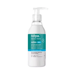 TOŁPA DERMO FACE Sebio BHL. Żel - mikroemulsja do mycia twarzy - 195 ml