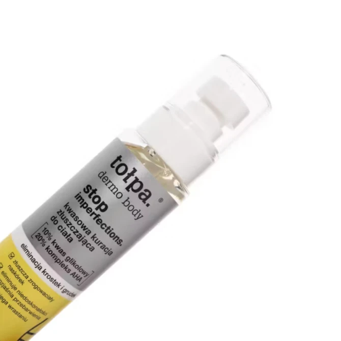 TOŁPA DERMO BODY STOP IMPERFECTIONS. Kwasowa kuracja złuszczająca do ciała - 100 ml