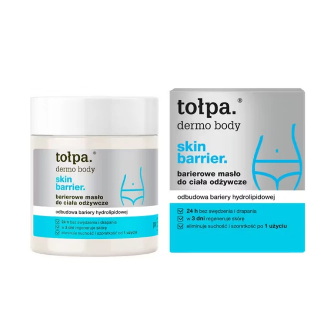 TOŁPA DERMO BODY SKIN BARRIER. Barierowe masło do ciała odżywcze - 250 ml