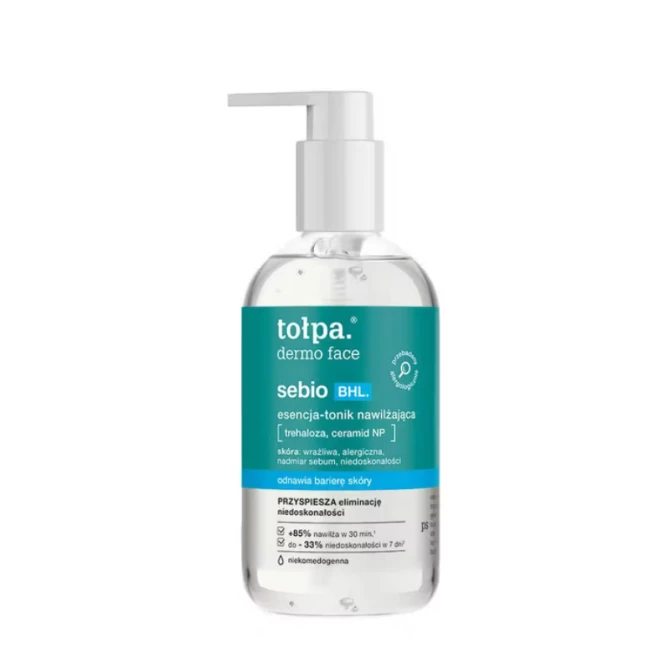 TOŁPA DERMO FACE SEBIO BHL. Esencja - tonik nawilżająca - 150 ml