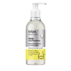 TOŁPA DERMO BODY STOP IMPERFECTIONS. Kwasowa esencja do mycia ciała - 300 ml