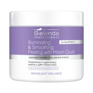 BIELENDA PROFESSIONAL Moonlight Wellness Rozświetlająco-wygładzający peeling z pyłem księżycowym 550 g
