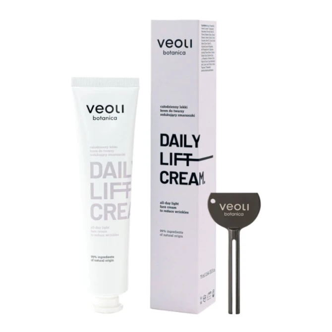 VEOLI BOTANICA DAILY LIFT CREAM Lekki krem redukujący zmarszczki - 75 ml