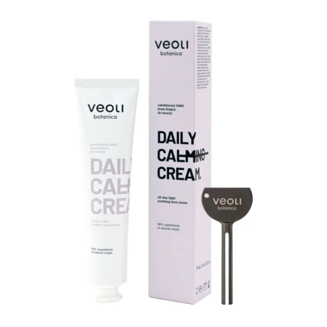 VEOLI BOTANICA DAILY CALMING CREAM Lekki krem kojący - 75 ml