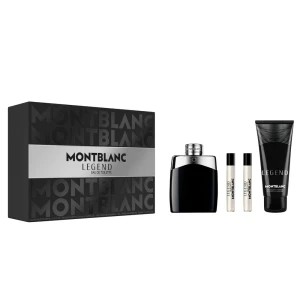 Mont Blanc Legend zestaw woda toaletowa spray 100ml + woda toaletowa spray 2x7.5ml + żel pod prysznic 100ml