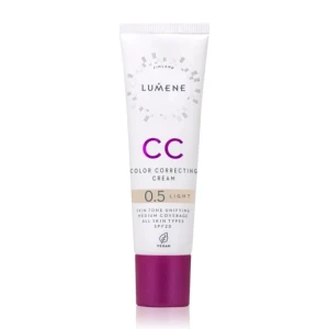 Lumene CC Color Correcting Cream SPF20 podkład do twarzy w kremie 7w1 Light 30ml
