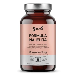 Panaseus Formuła na jelita suplement diety 50 kapsułek