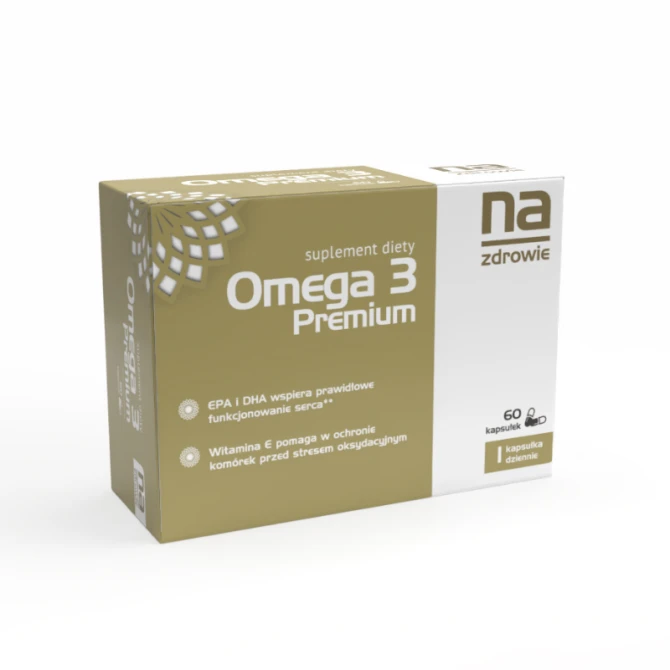 NA ZDROWIE OMEGA 3 Premium kapsułki - 60 szt