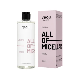 VEOLI BOTANICA ALL OF MICELLAR Delikatny płyn micelarny do każdego typu cery - 500 ml