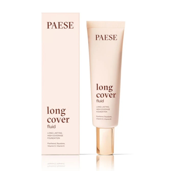 PAESE LONG COVER Podkład w tubce 1,0 LIGHT BEIGE - 30 ml