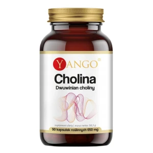 Yango Cholina dwuwinian choliny suplement diety 90 kapsułek