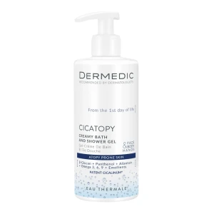 DERMEDIC Cicatopy kremowy żel do kąpieli i pod prysznic dla dorosłych i dzieci od 1. dnia życia 300ml