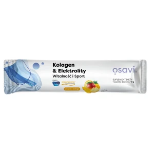 Osavi Kolagen &amp; Elektrolity Witalność i Sport suplement diety Ananas &amp; Mango 13g
