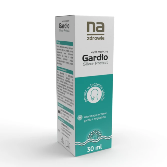 NA ZDROWIE Gardło Silver Protect na zdrowie spray - 30 ml