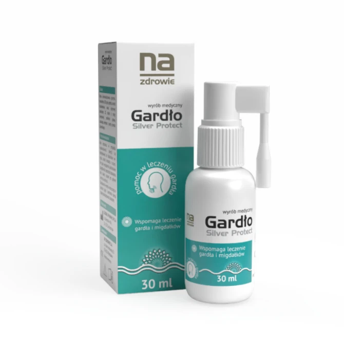 NA ZDROWIE Gardło Silver Protect na zdrowie spray - 30 ml