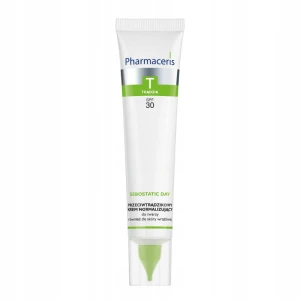 PHARMACERIS T SEBOSTATIC DAY Przeciwtrądzikowy krem normalizujący SPF30 - 40 ml