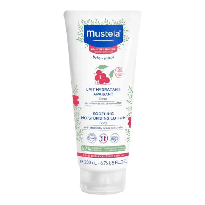 MUSTELA Soothing Moisturizing Body Lotion Balsam do ciała dla skóry wrażliwej - 200 ml
