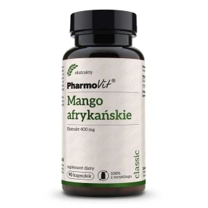 Pharmovit Mango Afrykańskie 400 mg suplement diety 90 kapsułek