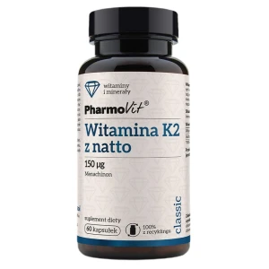 Pharmovit K2 Z Natto 150 µg suplement diety 60 kapsułek