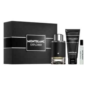 Mont Blanc Explorer zestaw woda perfumowana spray 100ml + żel pod prysznic 100ml + miniatura wody perfumowanej spray 7.5ml