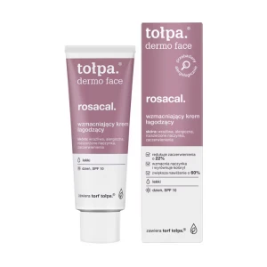 TOŁPA DERMO FACE ROSACAL. Wzmacniający krem łagodzący na dzień SPF10 - 40 ml