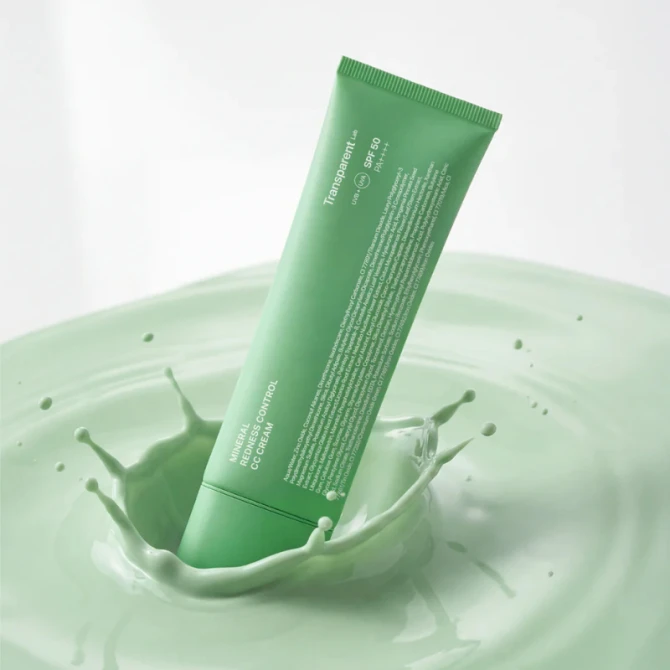 TRANSPARENT LAB Mineral Redness Control CC Cream, Krem koloryzujący SPF50 redukujący zaczerwienienia - 45 ml