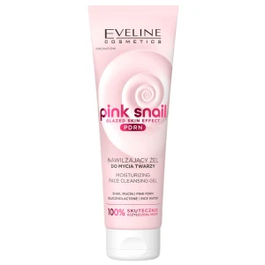 Eveline Cosmetics Pink Snail nawilżający żel do mycia twarzy 140ml