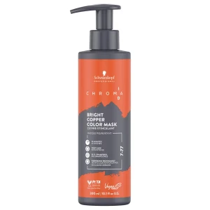 Schwarzkopf Professional Chroma ID Color Mask maska koloryzująca do włosów 7-77 Bright Cooper 300ml