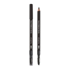 Pupa Milano True Eyebrow Pencil Waterproof kredka do brwi wodoodporna 004 Extra Dark 1.08g