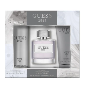 Guess Guess 1981 zestaw woda toaletowa spray 100ml + dezodorant spray 226ml + żel pod prysznic 200ml