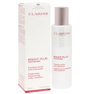 CLARINS Bright PLUS Brightening Moisturizing Milky Emulsion produkt kosmetyczny 100 ml