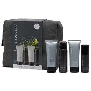RITUALS SET (The Ritual OF Homme Men'S Shower FOAM + Shower GEL AND Shampoo 2 IN 1 + BODY Lotion + Antiperspirant Spray ) balsam do ciała 50 ml