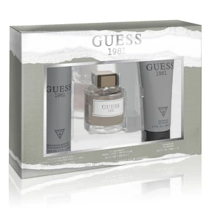 Guess 1981 for Men zestaw woda toaletowa spray 100ml + żel pod prysznic 200ml + dezodorant spray 226ml