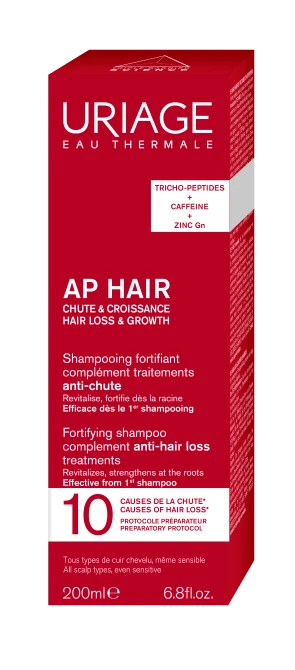 URIAGE AP HAIR Wzmacniajacy szampon przeciw wypadaniu włosów - 200ml