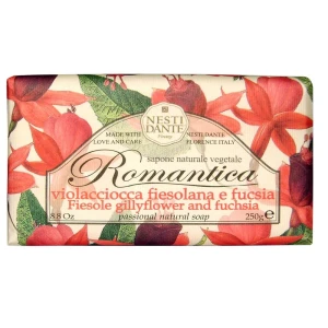 Nesti Dante Romantica mydło toaletowe Gilyflower &amp; Fuchsia 250g