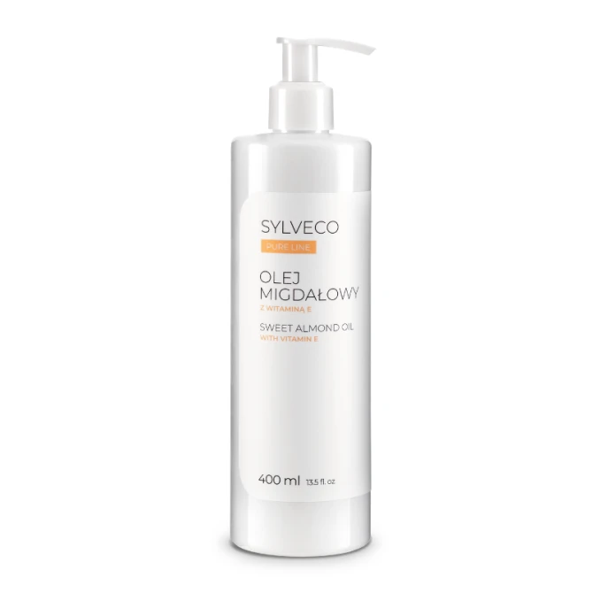 YLVECO PURE LINE Olej migdałowy do pielęgnacji skóry i włosów - 400 ml